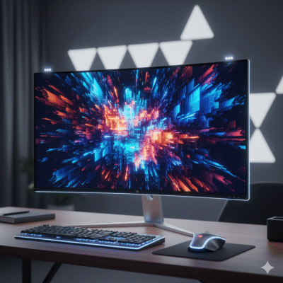 Monitores con IA: Pantallas que piensan por ti.