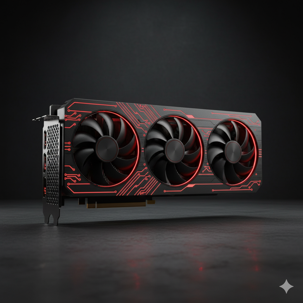 XFX RX 9070XT Tarjeta grafica con IA