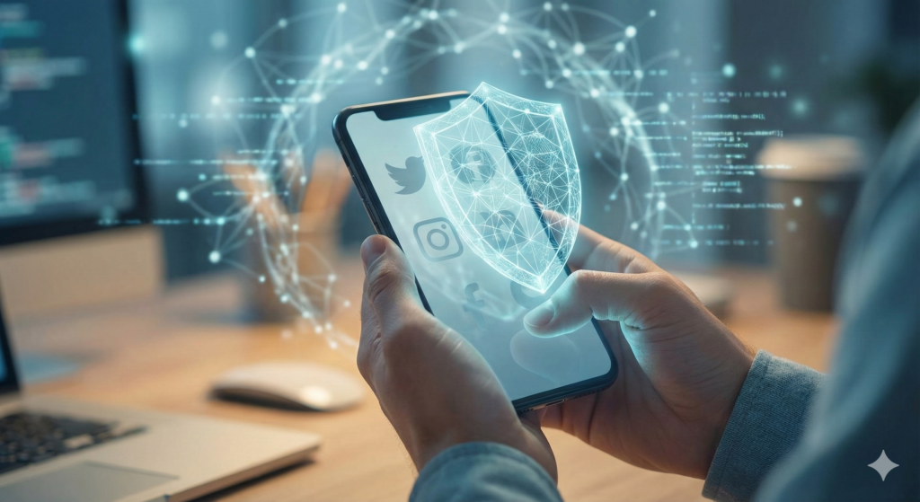 Privacidad con IA en redes sociales