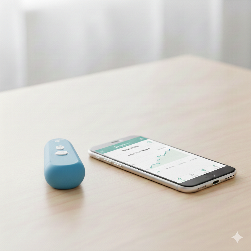 Termómetro con IA Kinsa