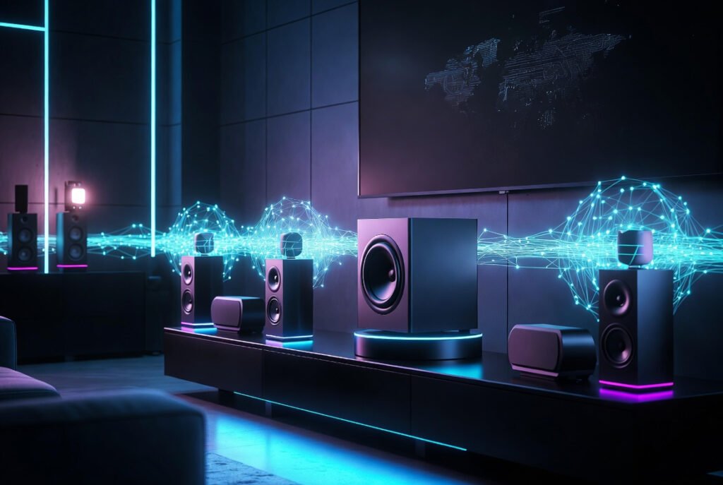 Altavoces y subwoofers con inteligencia artificial