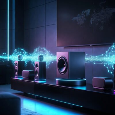 Altavoces y subwoofers con inteligencia artificial