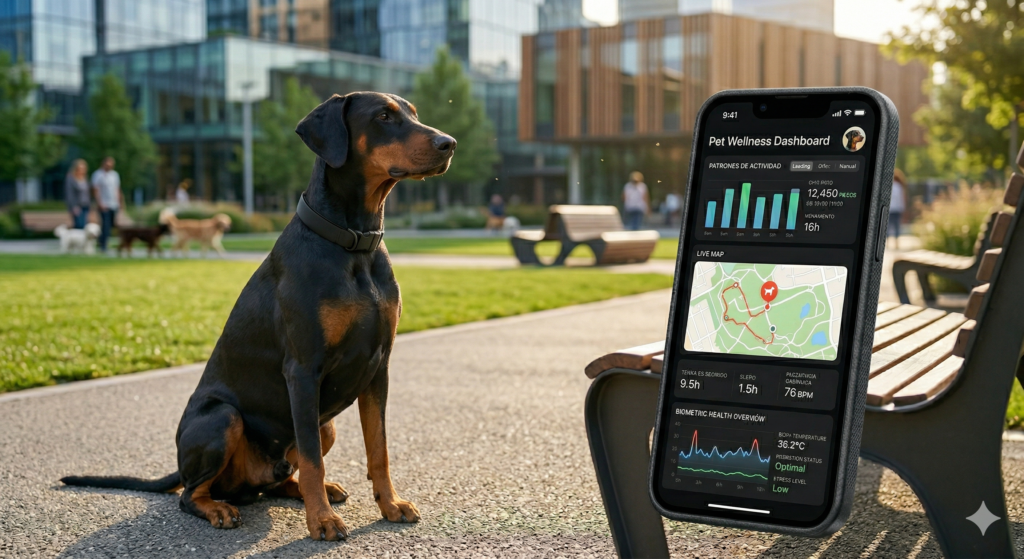 Whistle Health & GPS+ collar para mascotas con IA