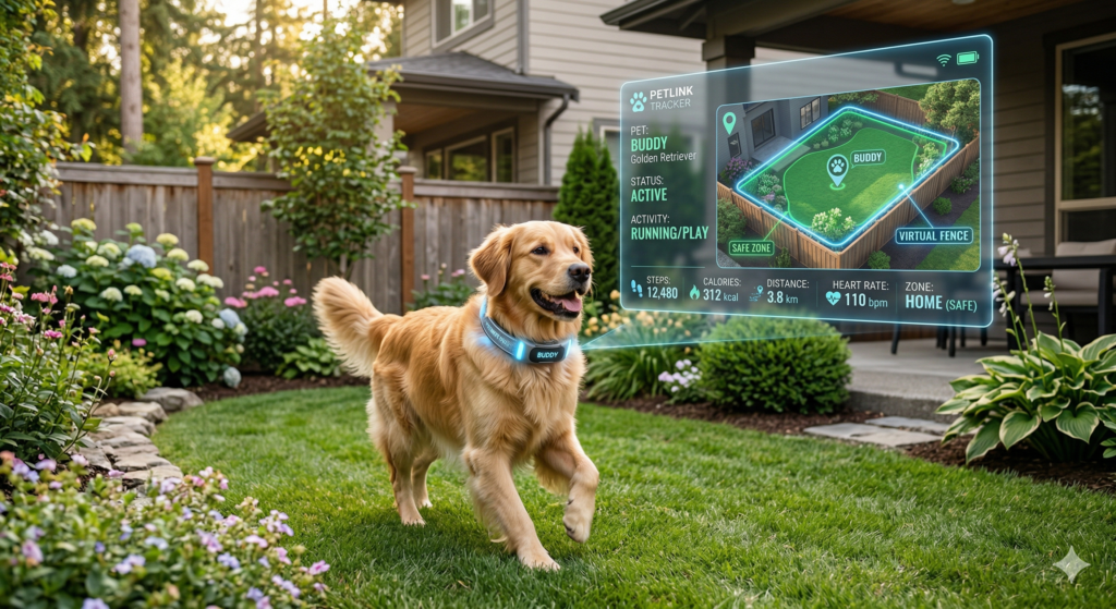 Tractive GPScollar con IA para perros y gatos