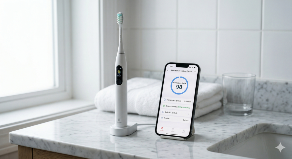 cepillo de dientes con IA  Philips Sonicare 9900 Prestige 