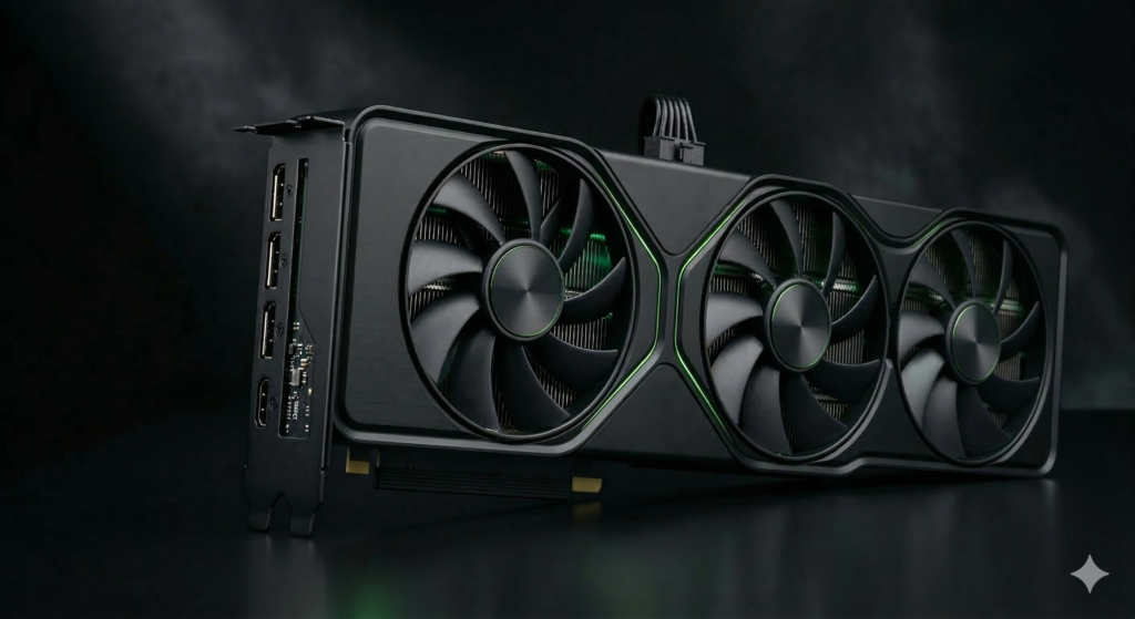 imagen ilustrativa de la  RTX 5070 
