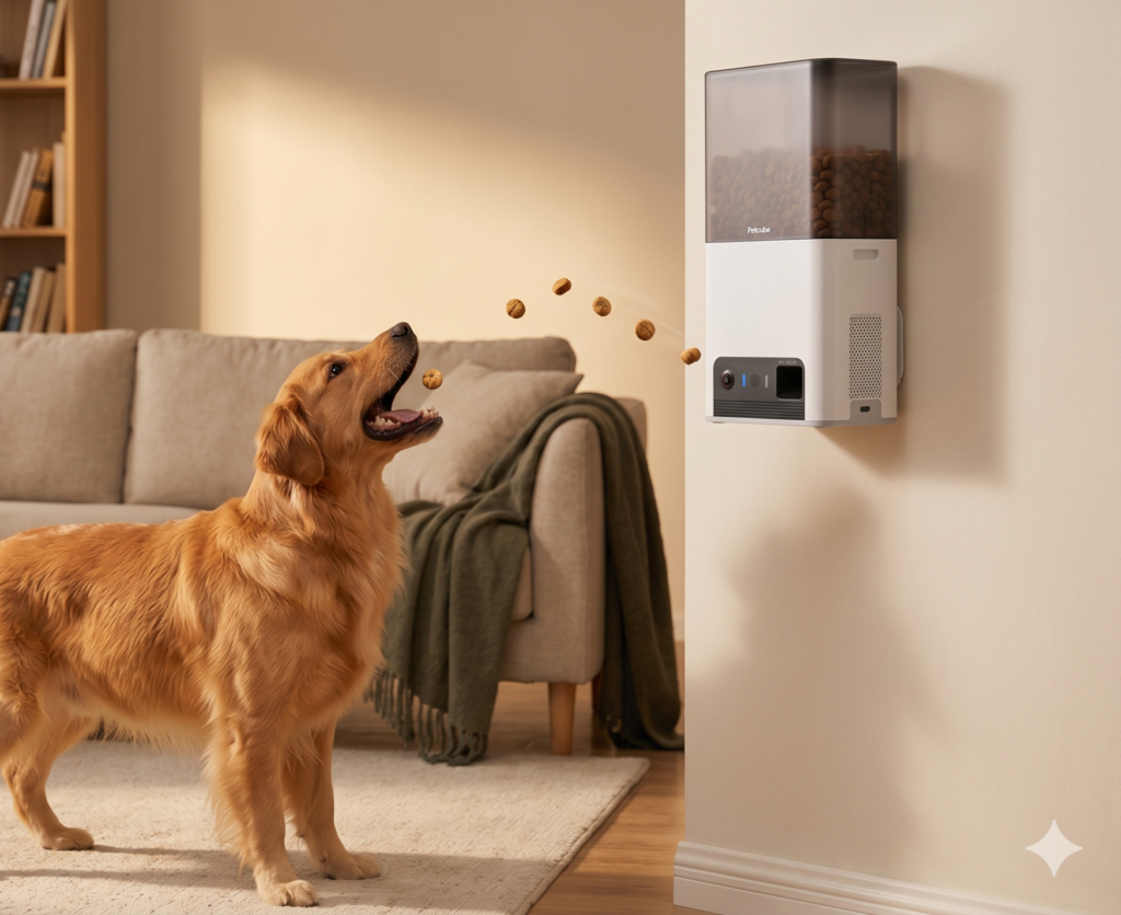 CAMARA PARA MASCOTAS CON DISPENSADOR DE RECOMPENSAS Petcube Bites 2 Lite