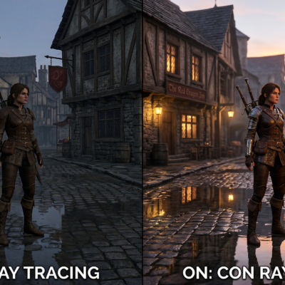 SIN Ray Tracing VS CON Ray Tracing