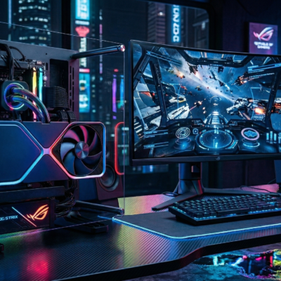 tarjeta gráfica con inteligencia artificial y ray tracing en videojuegos