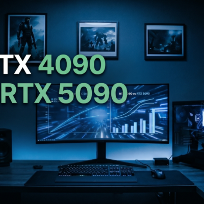 Comparativa de rendimiento gráfico RTX 4090 vs RTX 5090
