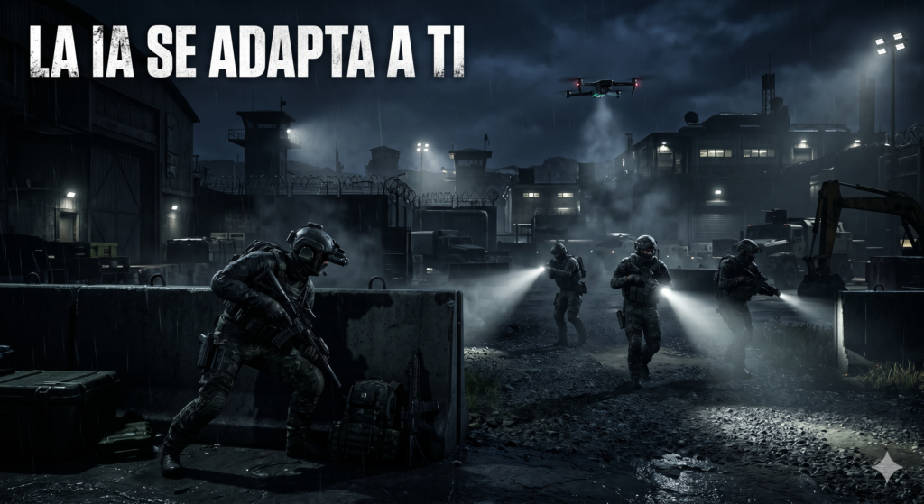Metal Gear Solid V y la IA enemiga adaptativa