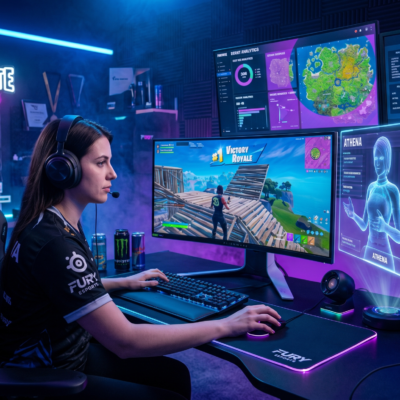 Coaching con IA para Fortnite