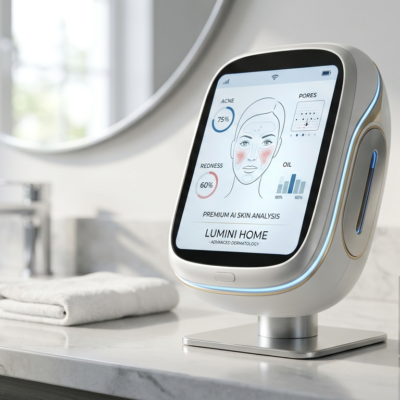 Lululab Lumini Home el analizador de piel con IA más avanzado para uso doméstico