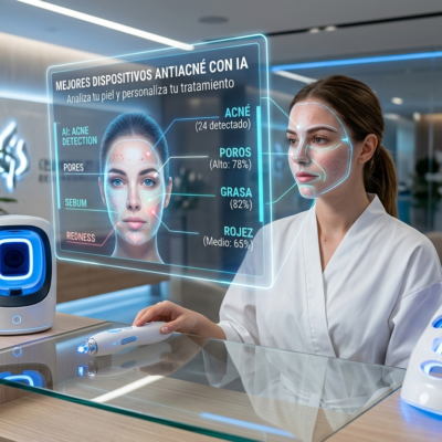 dispositivos antiacné inteligentes con IA