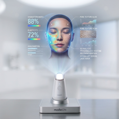 AmorePacific makeON y Skin Light Therapy gadget de belleza coreana.
