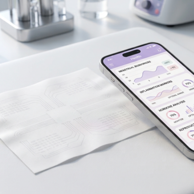 La toallita inteligente que analiza tu salud menstrual