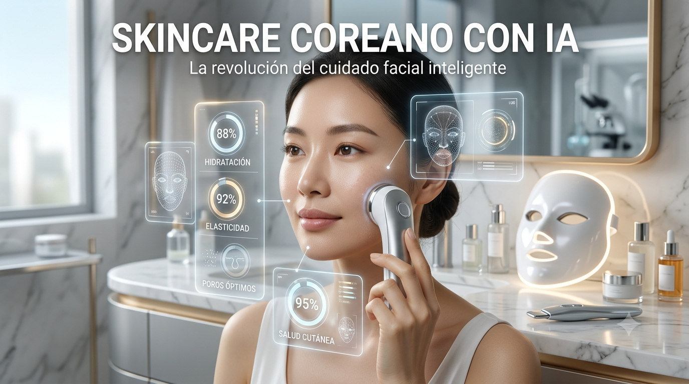 Skincare coreano con IA